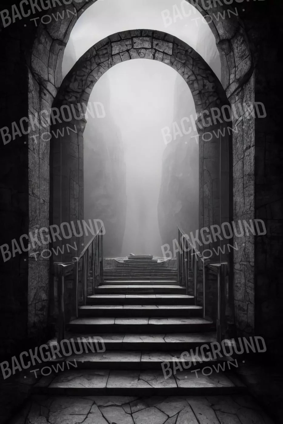 Secret Passage 5X8 Ultracloth ( 60 X 96 Inch ) Backdrop