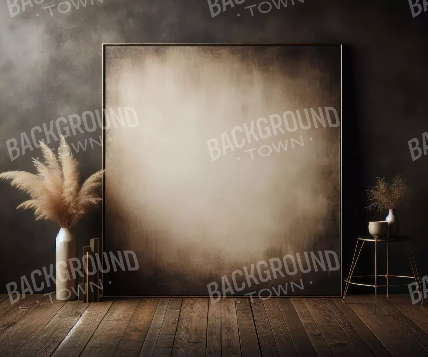 Sepia Wall 5’X4’2 Fleece (60 X 50 Inch) Backdrop