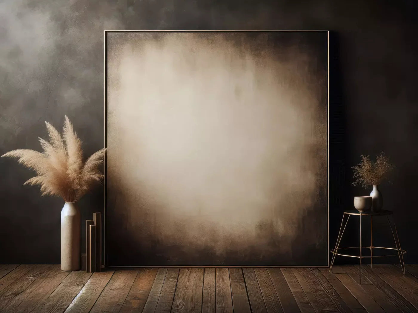 Sepia Wall 8’X6’ Fleece (96 X 72 Inch) Backdrop