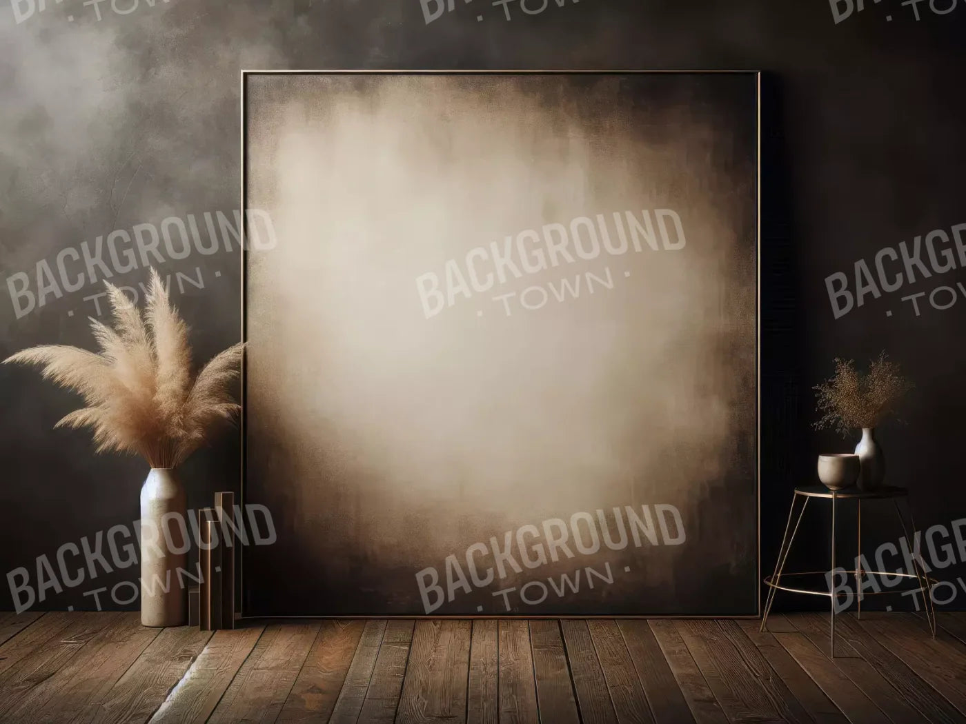 Sepia Wall 8’X6’ Fleece (96 X 72 Inch) Backdrop