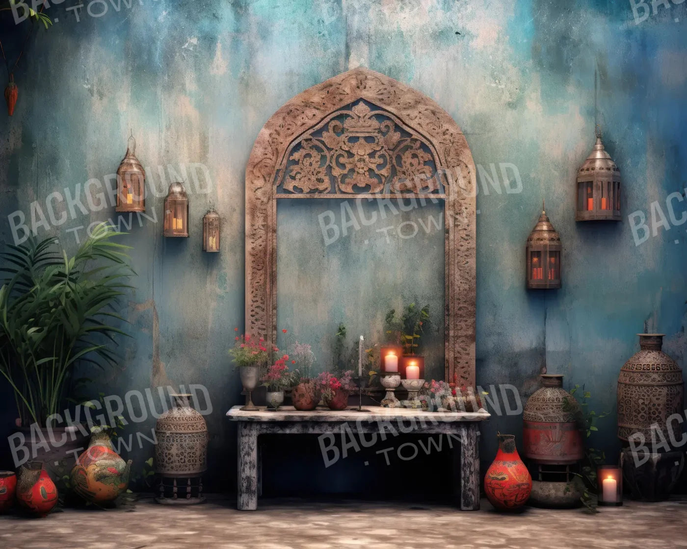 Serene Wall 10’x8’ Fleece (120 x 96 inch) Backdrop