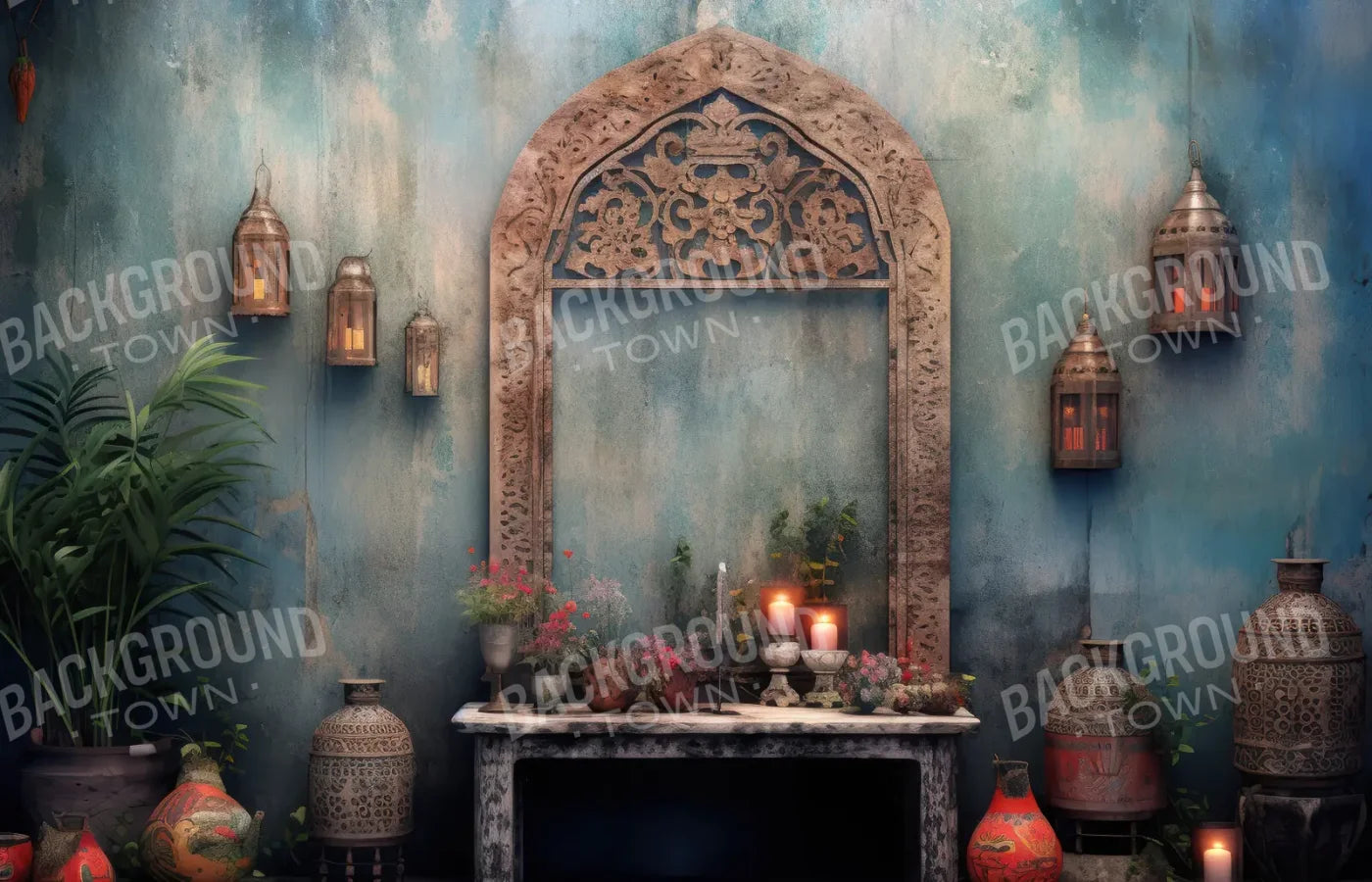 Serene Wall 14’x9’ UltraCloth (168 x 108 inch) Backdrop