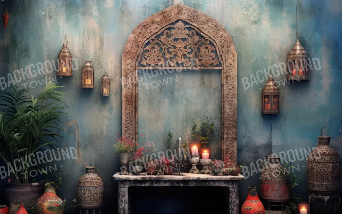 Serene Wall 8’x5’ UltraCloth (96 x 60 inch) Backdrop