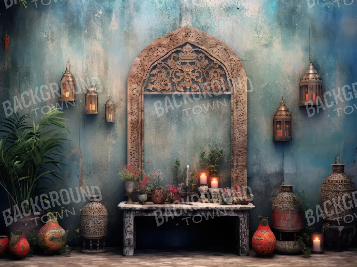 Serene Wall 8’x6’ Fleece (96 x 72 inch) Backdrop