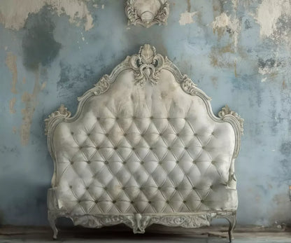 Shabby Chic Bedroom Wall 5’X4’2 Fleece (60 X 50 Inch) Backdrop