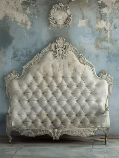 Shabby Chic Bedroom Wall 6’X8’ Fleece (72 X 96 Inch) Backdrop