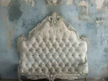 Shabby Chic Bedroom Wall 8’X6’ Fleece (96 X 72 Inch) Backdrop