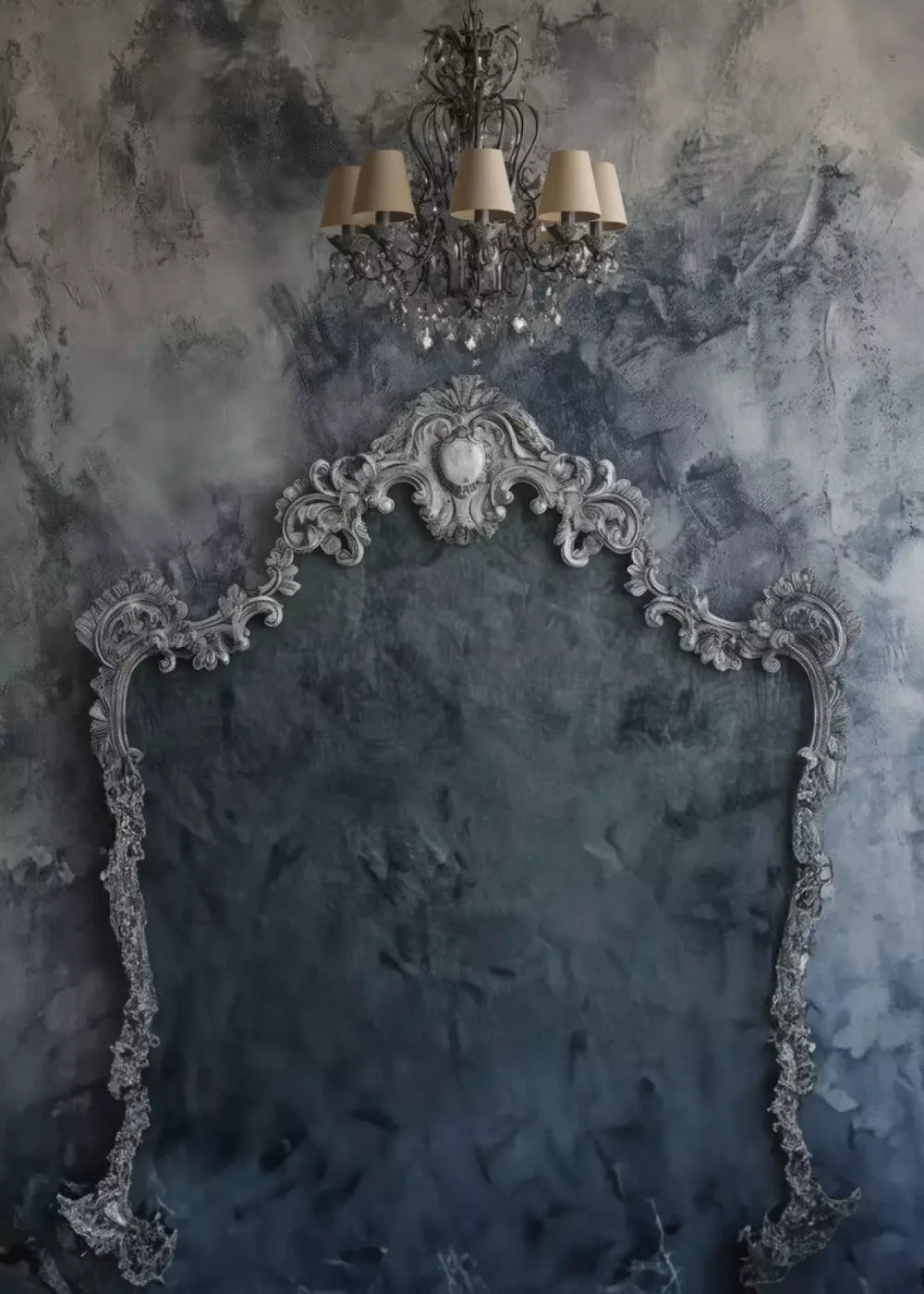 Shabby Chic Bedroom Wall I 5’X7’ Ultracloth (60 X 84 Inch) Backdrop