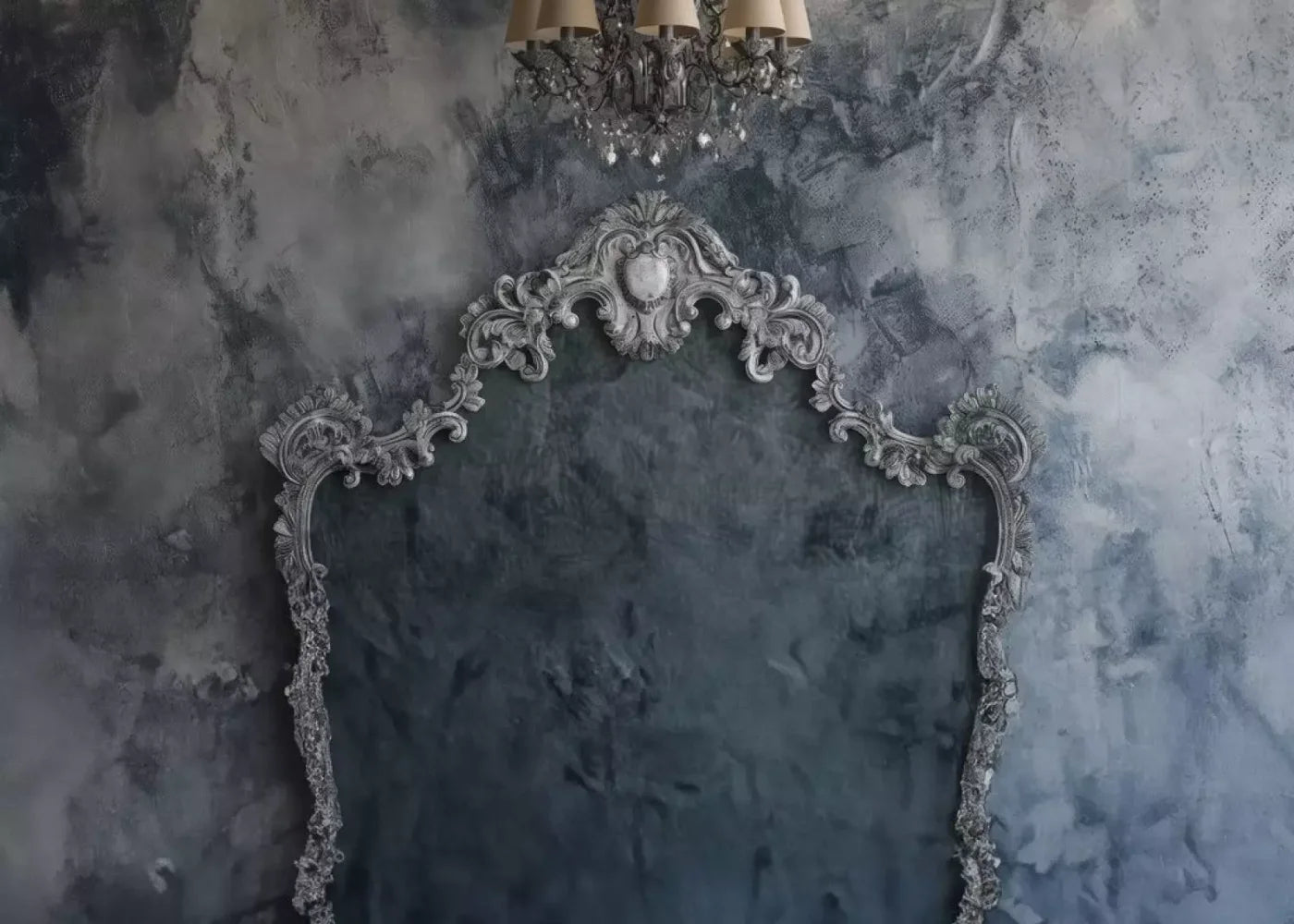 Shabby Chic Bedroom Wall I 7’X5’ Ultracloth (84 X 60 Inch) Backdrop