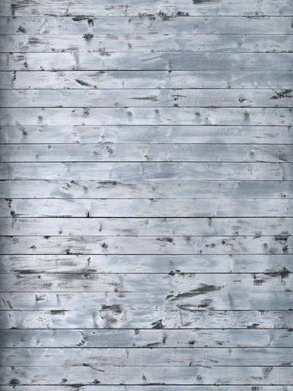 Shabby Chic Blue 5X68 Fleece ( 60 X 80 Inch ) Backdrop