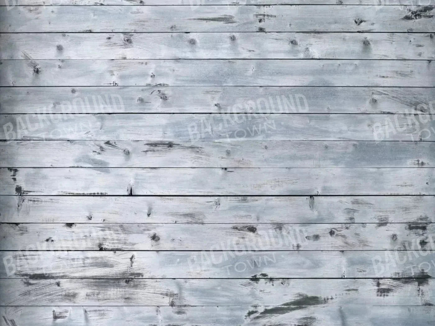 Shabby Chic Blue Rubbermat Floor 7X5 ( 84 X 60 Inch )