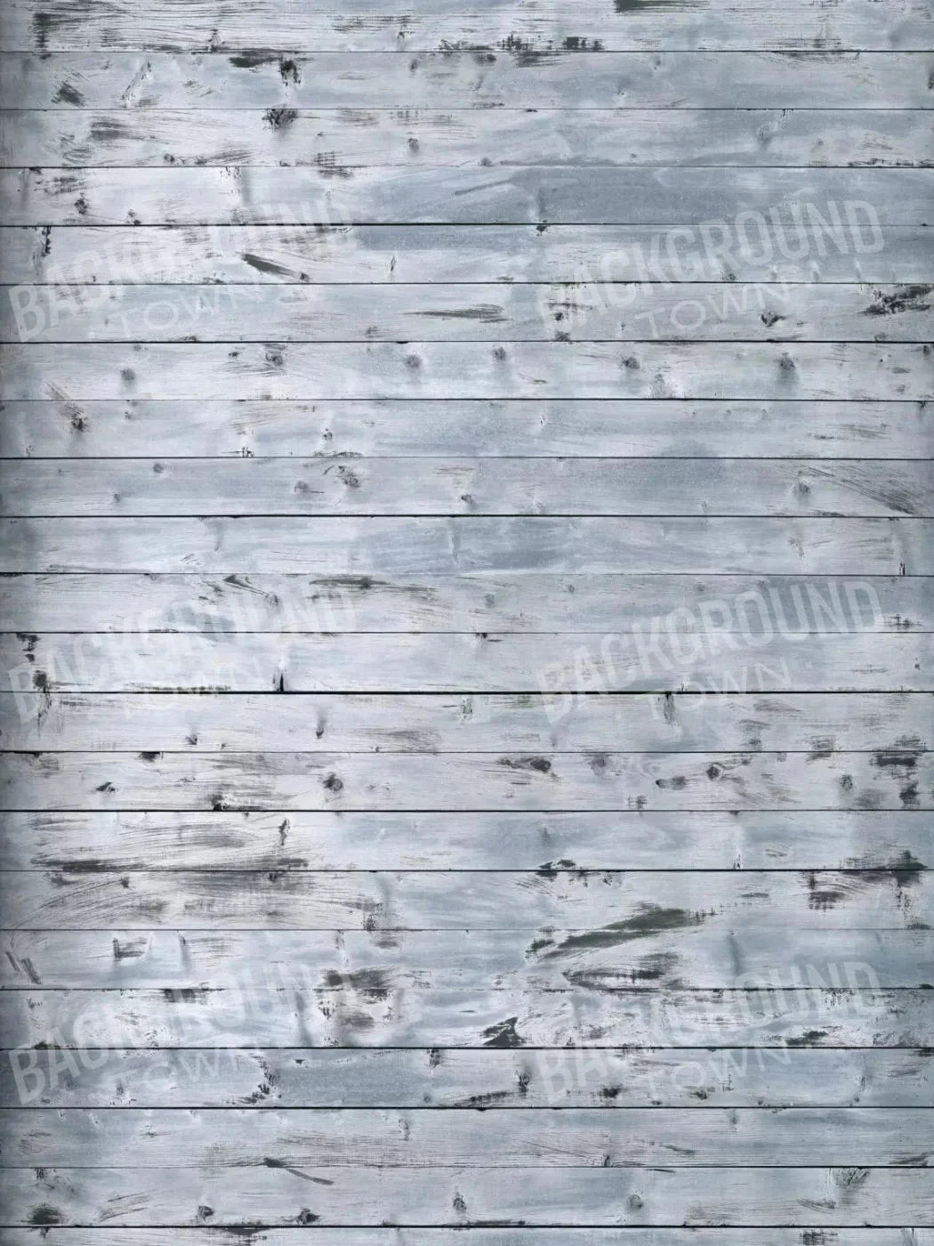 Shabby Chic Blue Rubbermat Floor 8X10 ( 96 X 120 Inch )