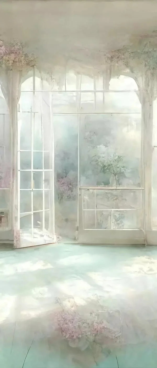 Shabby Chic Sunroom I 5X12 Ultracloth For Westcott X-Drop ( 60 X 144 Inch ) Backdrop