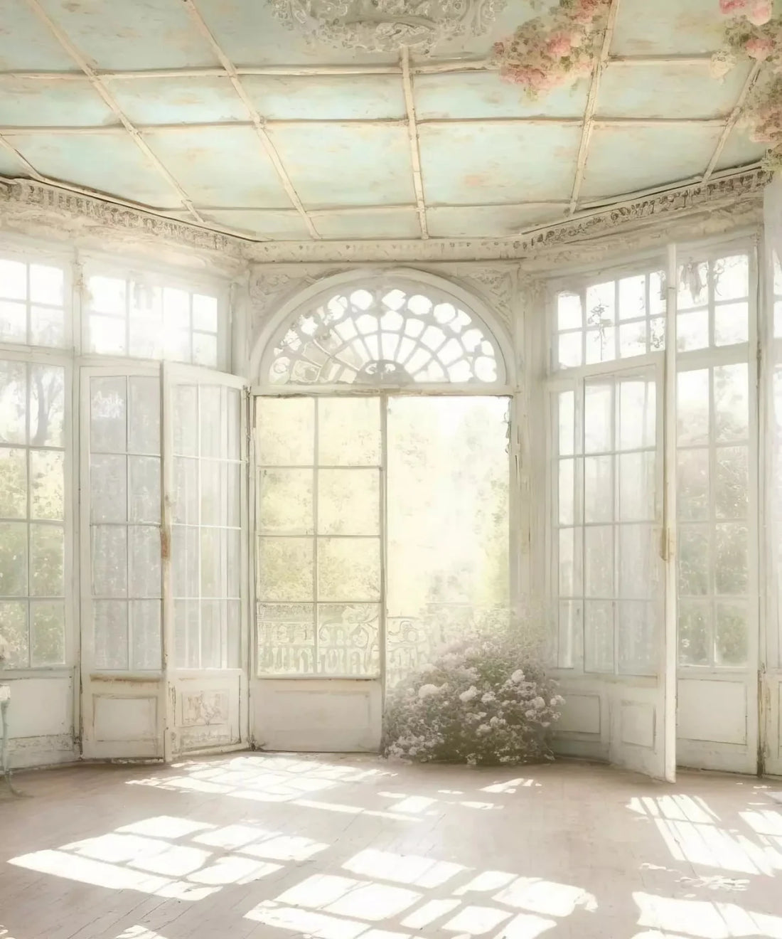 Beige Set Designs Backdrop for Photography