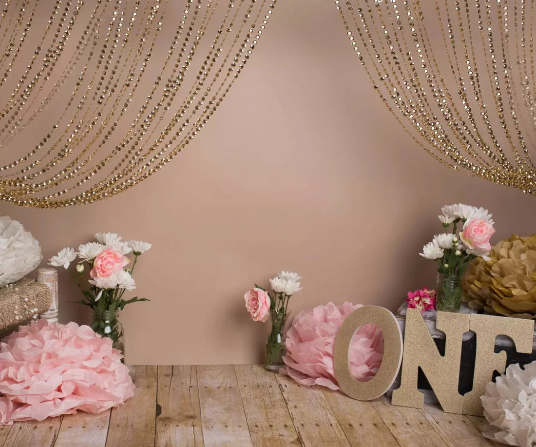 Beige Set Designs Backdrop for Photography