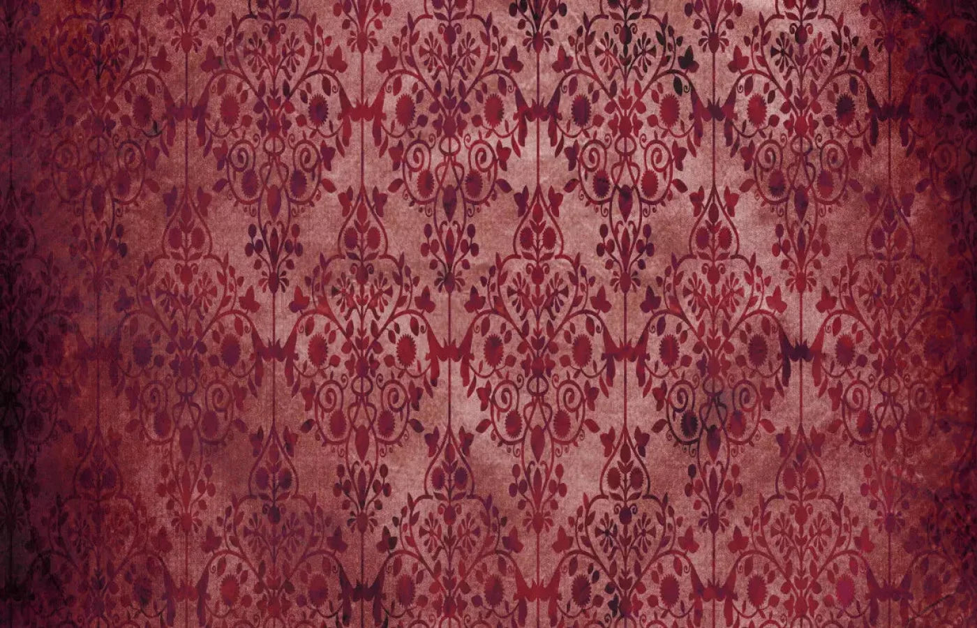 Shabby Red 12X8 Ultracloth ( 144 X 96 Inch ) Backdrop