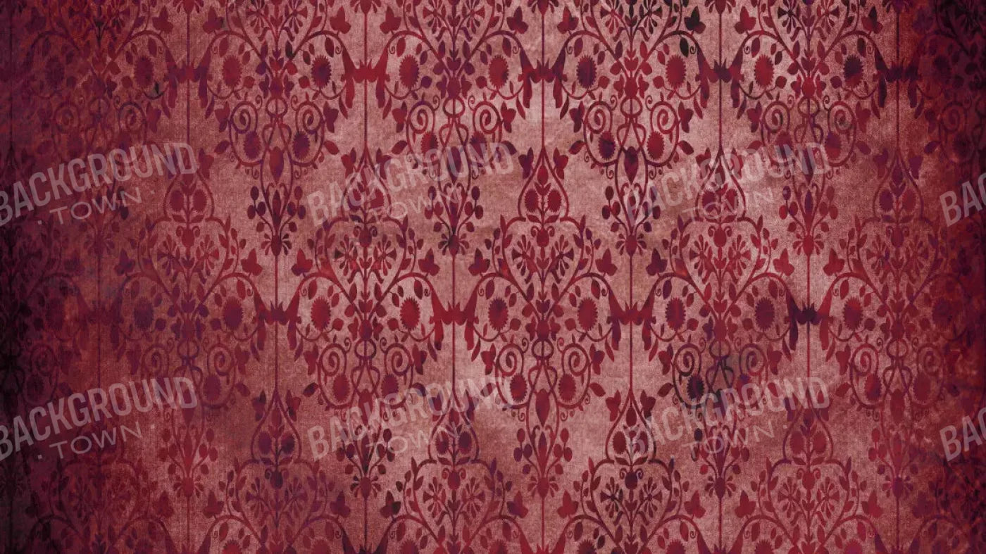 Shabby Red 14X8 Ultracloth ( 168 X 96 Inch ) Backdrop