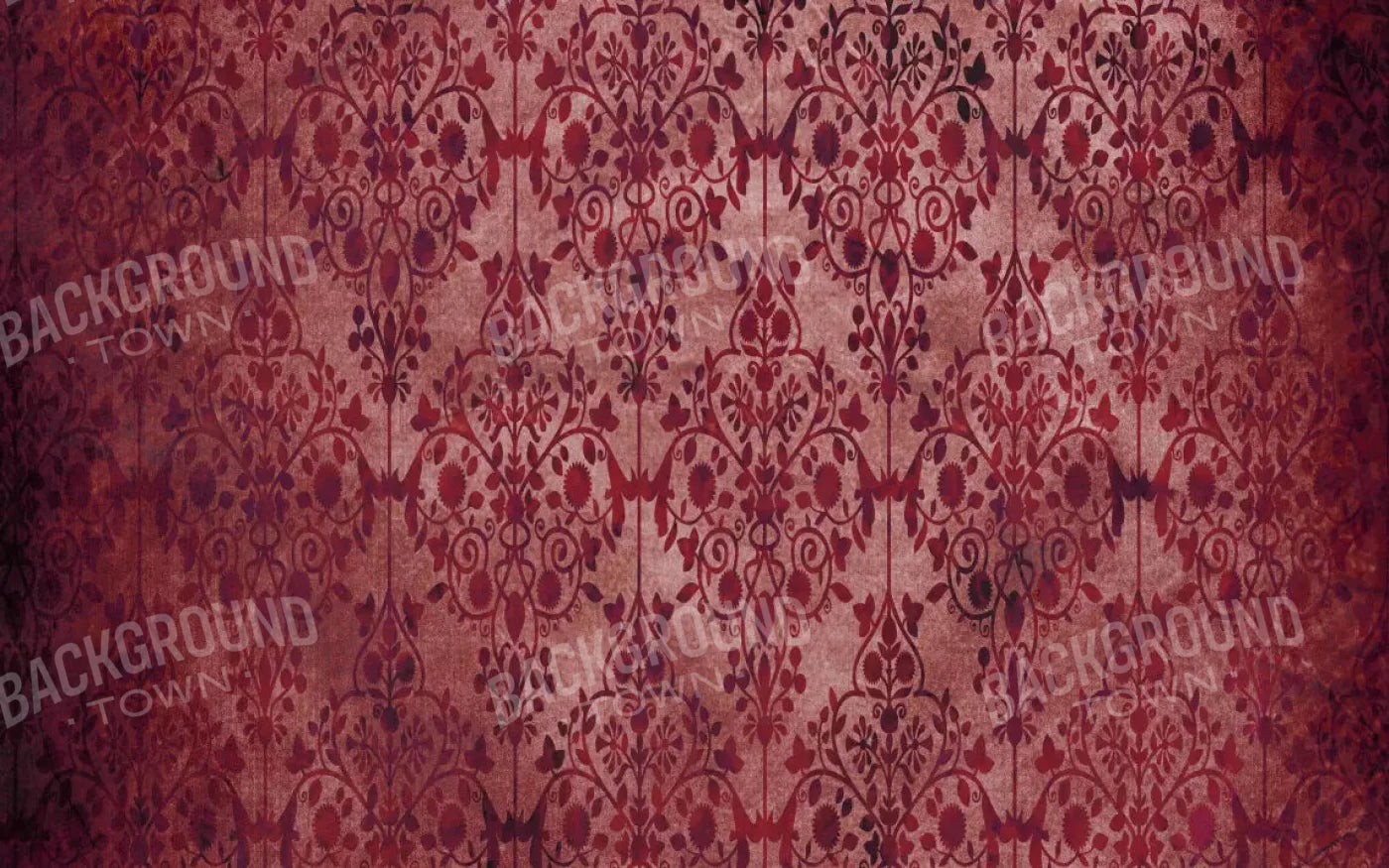 Shabby Red 14X9 Ultracloth ( 168 X 108 Inch ) Backdrop