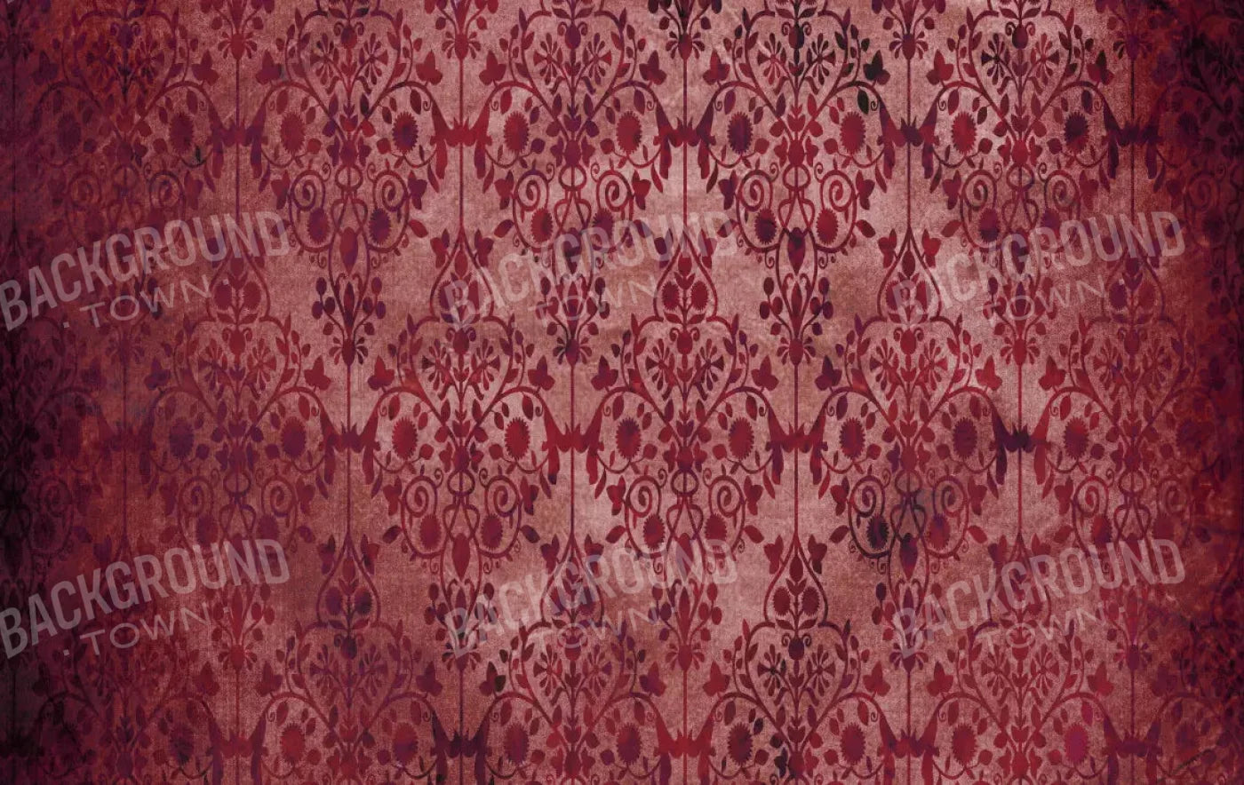 Shabby Red 16X10 Ultracloth ( 192 X 120 Inch ) Backdrop