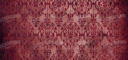 Shabby Red 16X8 Ultracloth ( 192 X 96 Inch ) Backdrop
