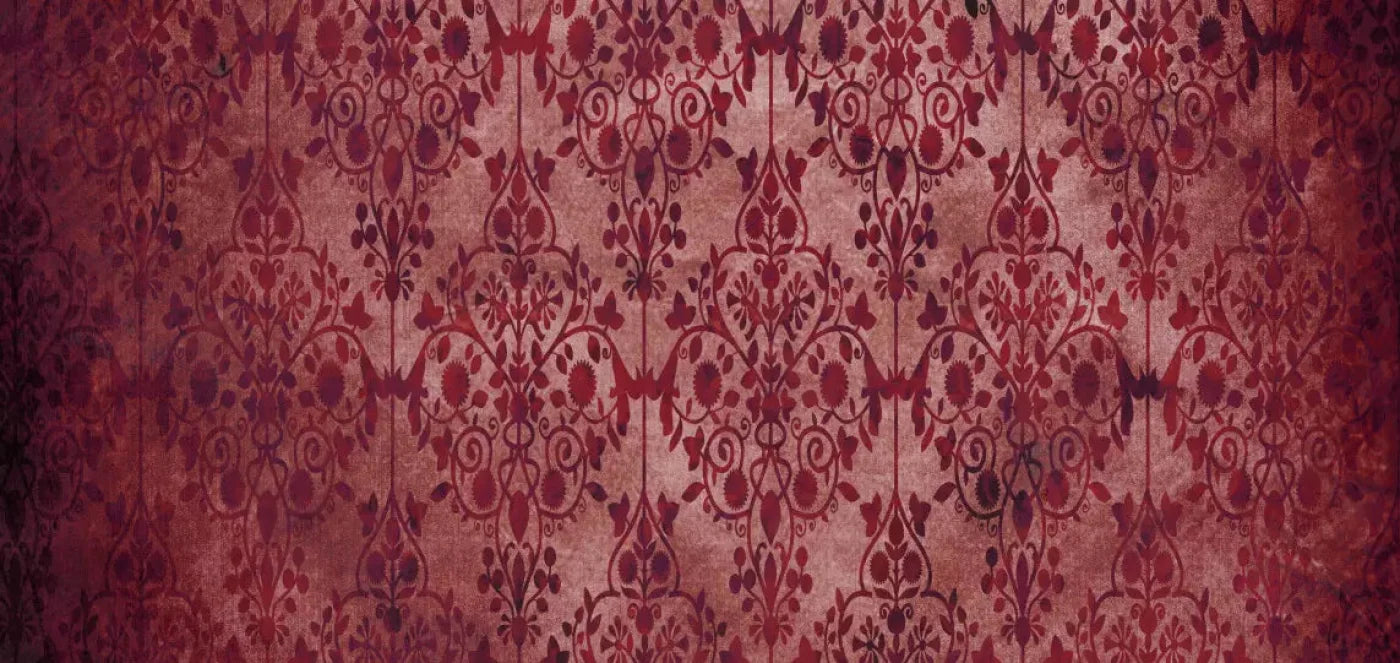 Shabby Red 16X8 Ultracloth ( 192 X 96 Inch ) Backdrop