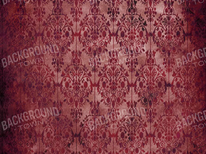 Shabby Red 7X5 Ultracloth ( 84 X 60 Inch ) Backdrop