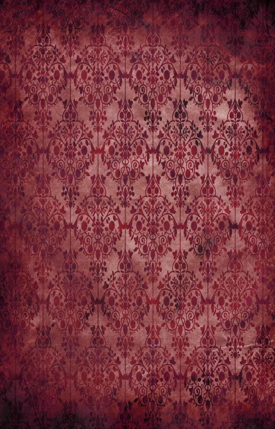Shabby Red 8X12 Ultracloth ( 96 X 144 Inch ) Backdrop