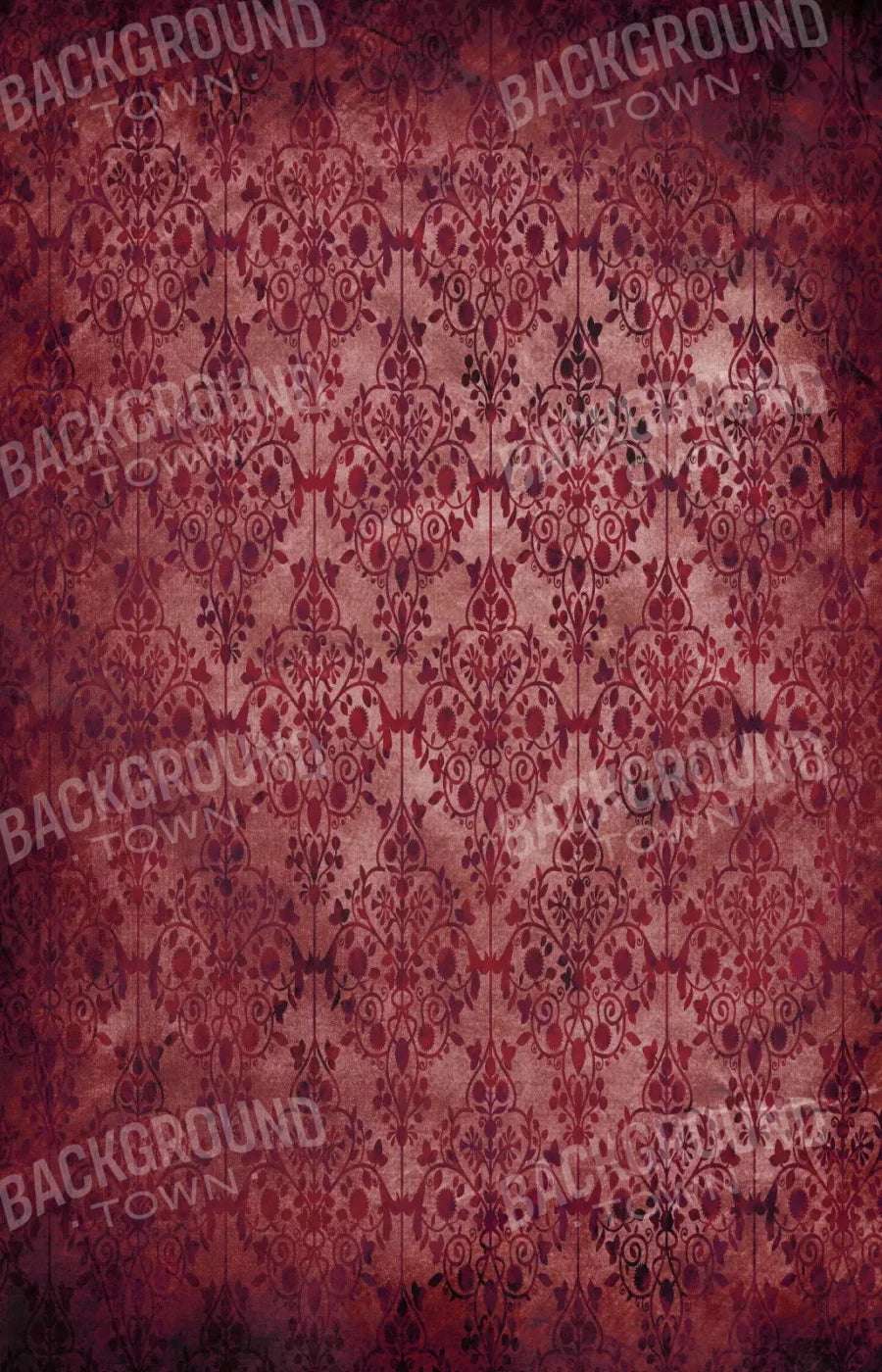 Shabby Red 8X12 Ultracloth ( 96 X 144 Inch ) Backdrop