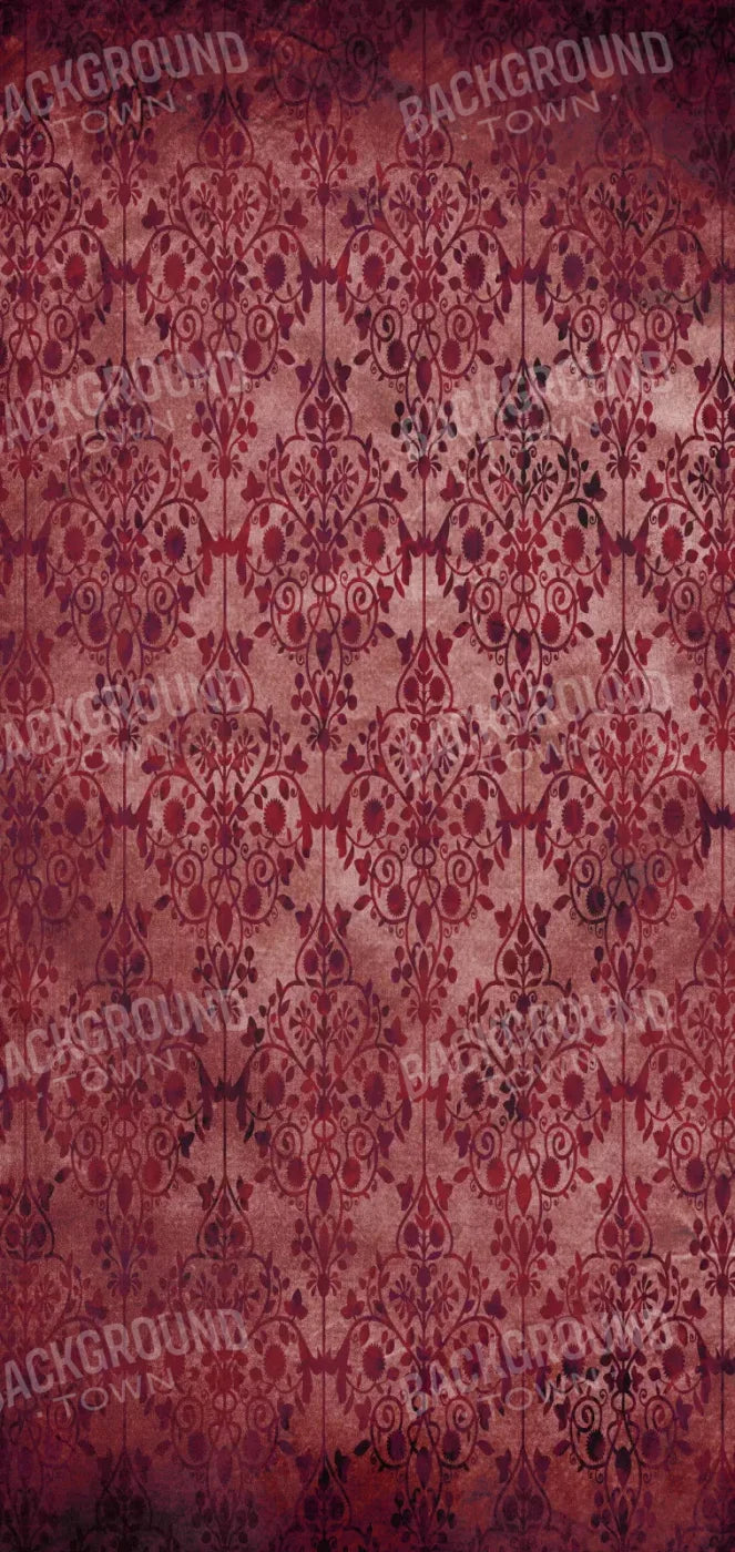 Shabby Red 8X16 Ultracloth ( 96 X 192 Inch ) Backdrop