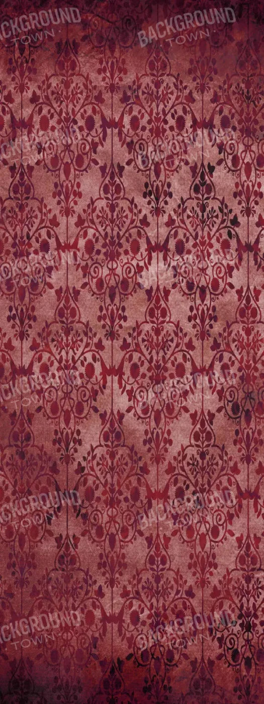 Shabby Red 8X20 Ultracloth ( 96 X 240 Inch ) Backdrop