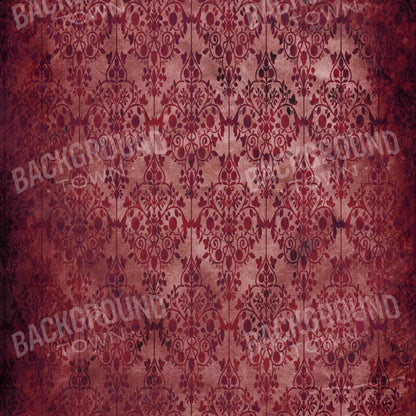 Shabby Red 8X8 Fleece ( 96 X Inch ) Backdrop