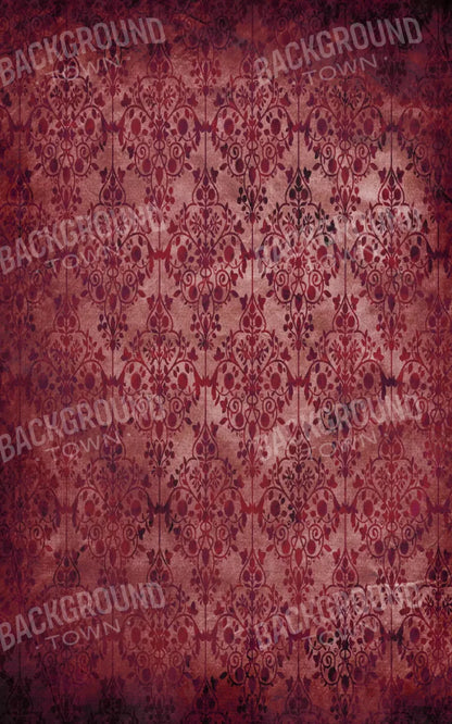 Shabby Red 9X14 Ultracloth ( 108 X 168 Inch ) Backdrop