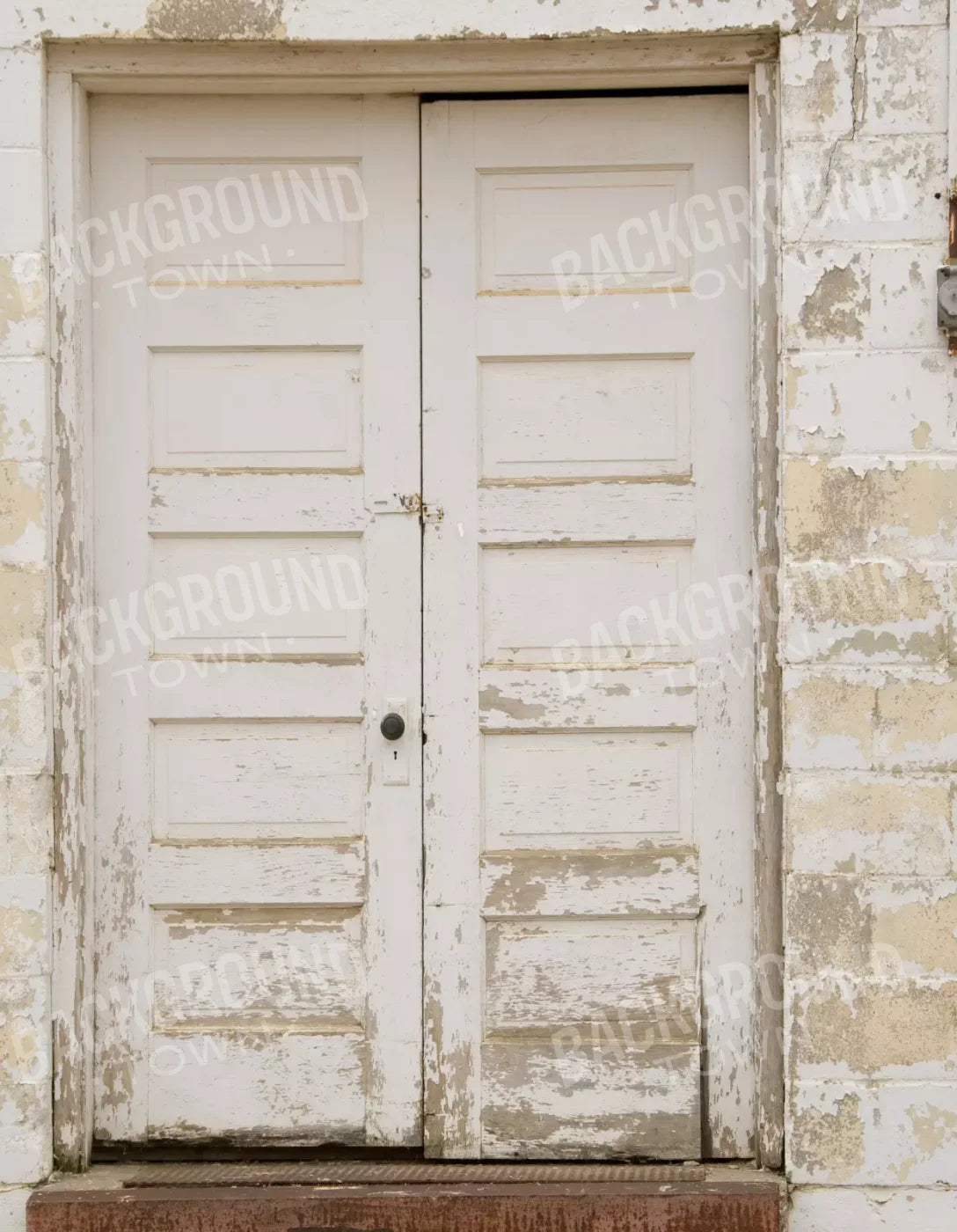 Shabby Warehouse 6’X8’ Fleece (72 X 96 Inch) Backdrop