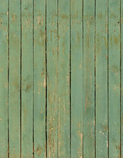 Shamrock Wood Planks 6X8 Fleece ( 72 X 96 Inch ) Backdrop