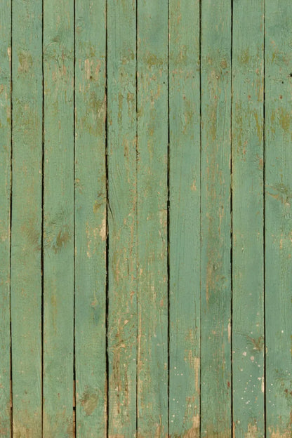 Shamrock Wood Planks Backdrop