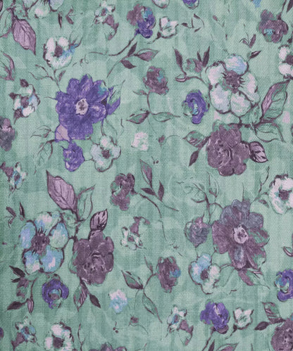 Green Floral Backdrop for Photography