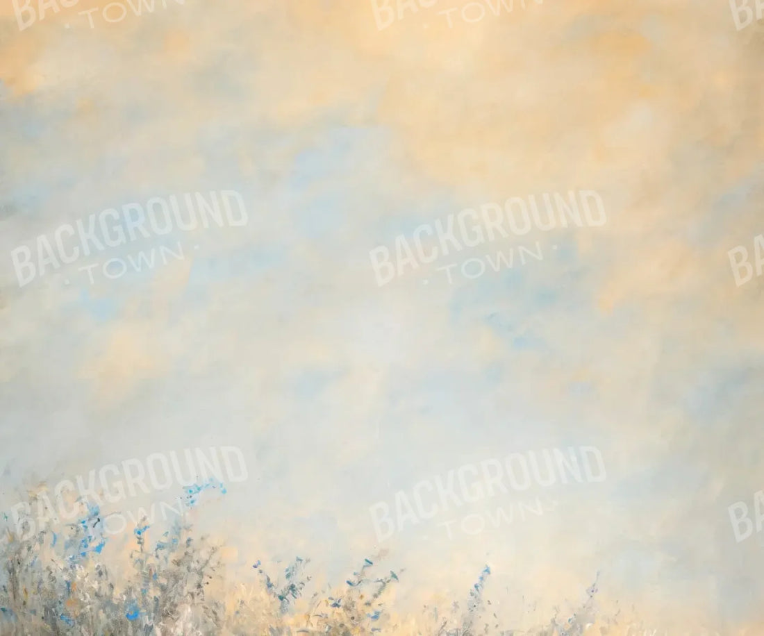 Yellow Blue Backdrop for Photography