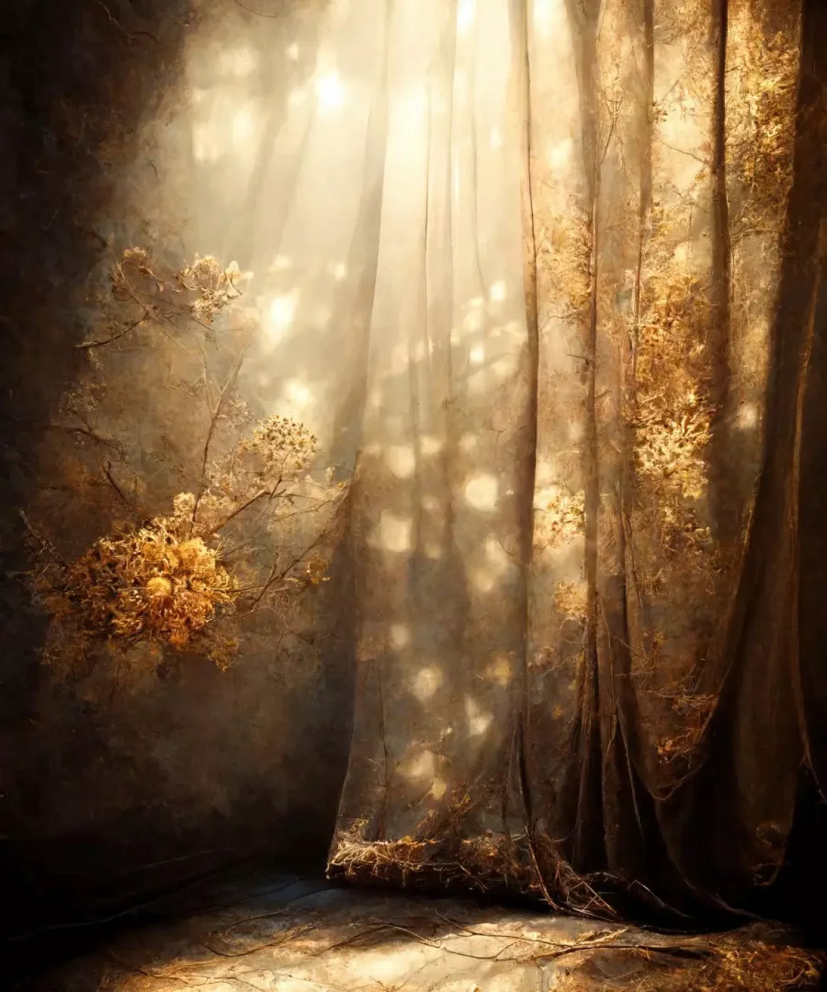 Shimmering Autumn 10’X12’ Ultracloth (120 X 144 Inch) Backdrop
