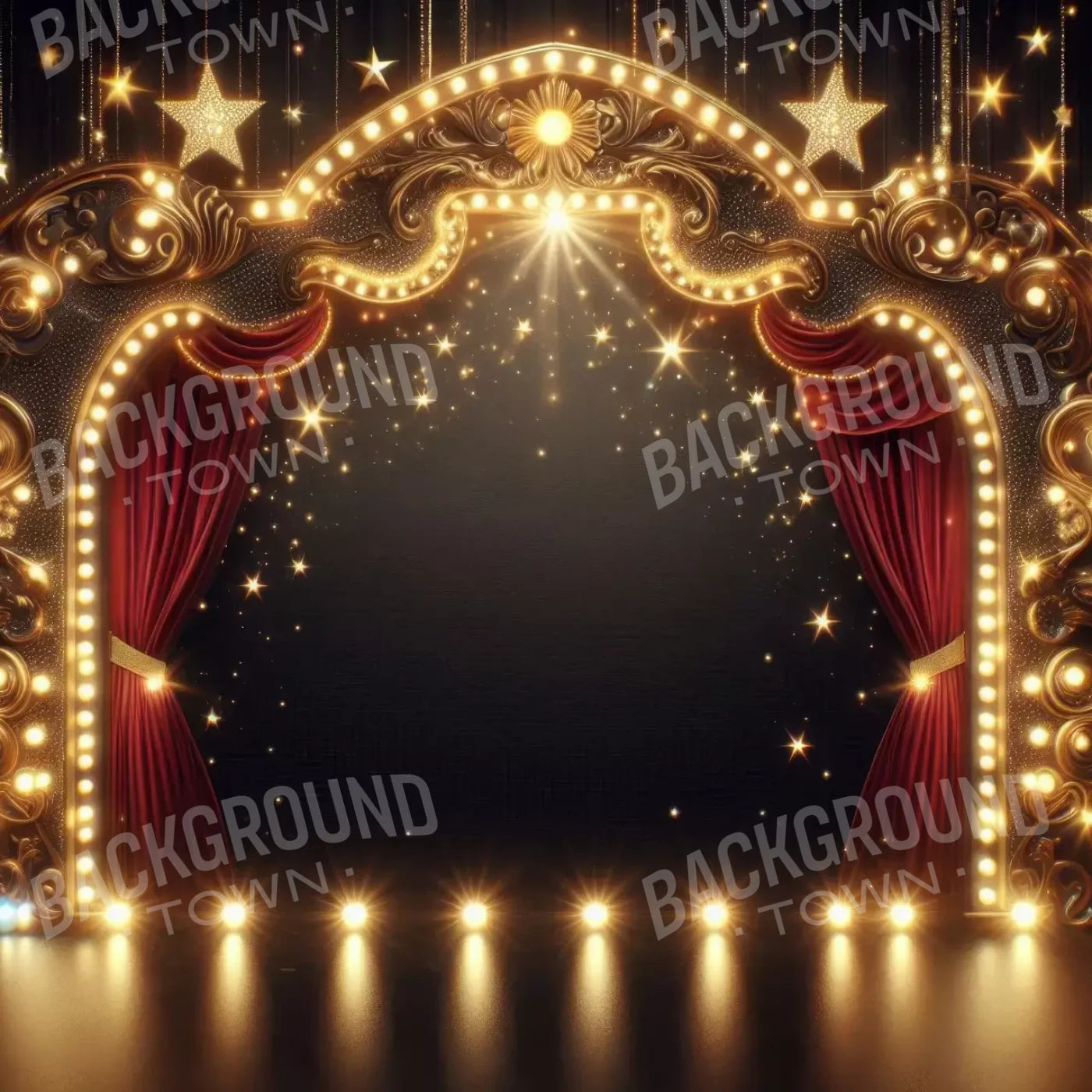 Show Time 10’X10’ Ultracloth (120 X Inch) Backdrop