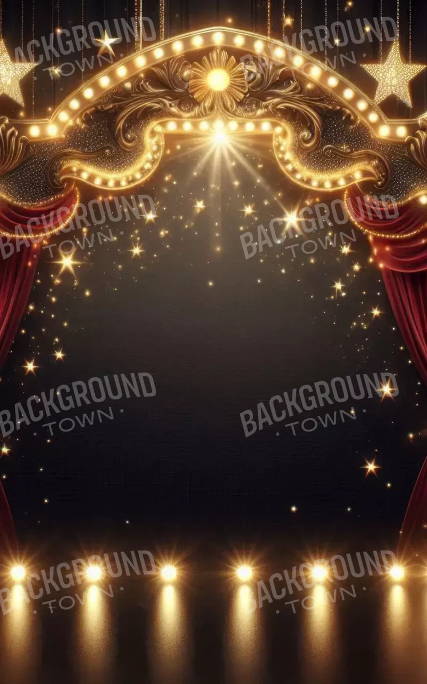 Show Time 10’X16’ Ultracloth (120 X 192 Inch) Backdrop