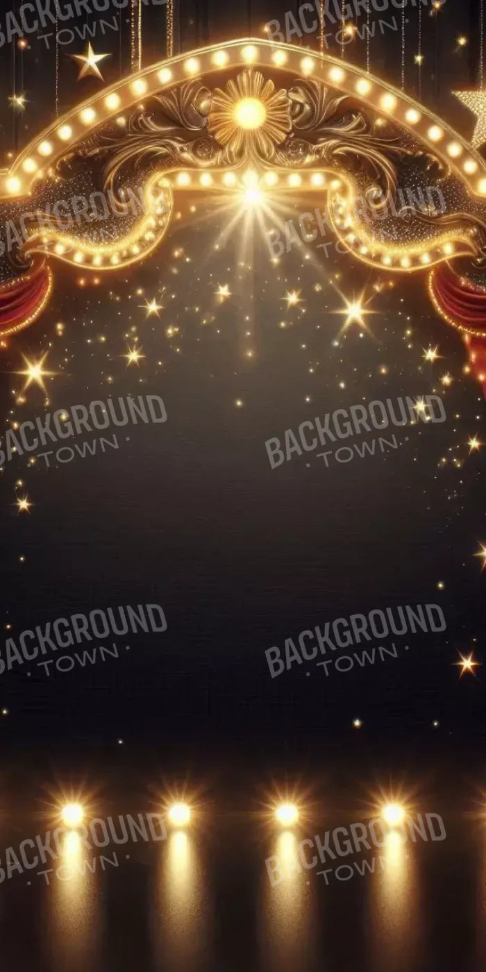Show Time 10’X20’ Ultracloth (120 X 240 Inch) Backdrop