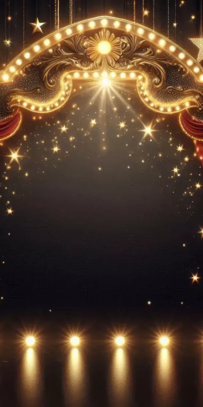 Show Time 10’X20’ Ultracloth (120 X 240 Inch) Backdrop