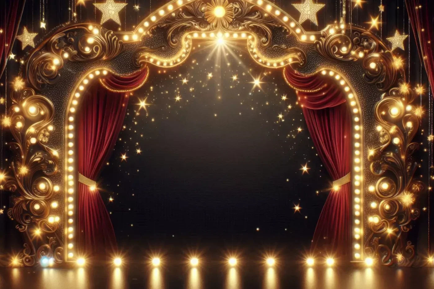 Show Time 12’X8’ Ultracloth (144 X 96 Inch) Backdrop
