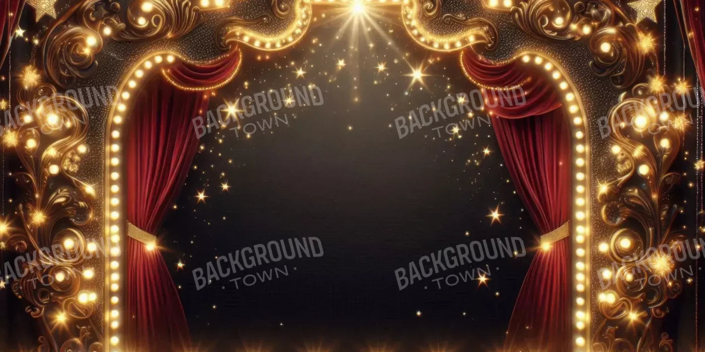 Show Time 16’X8’ Ultracloth (192 X 96 Inch) Backdrop