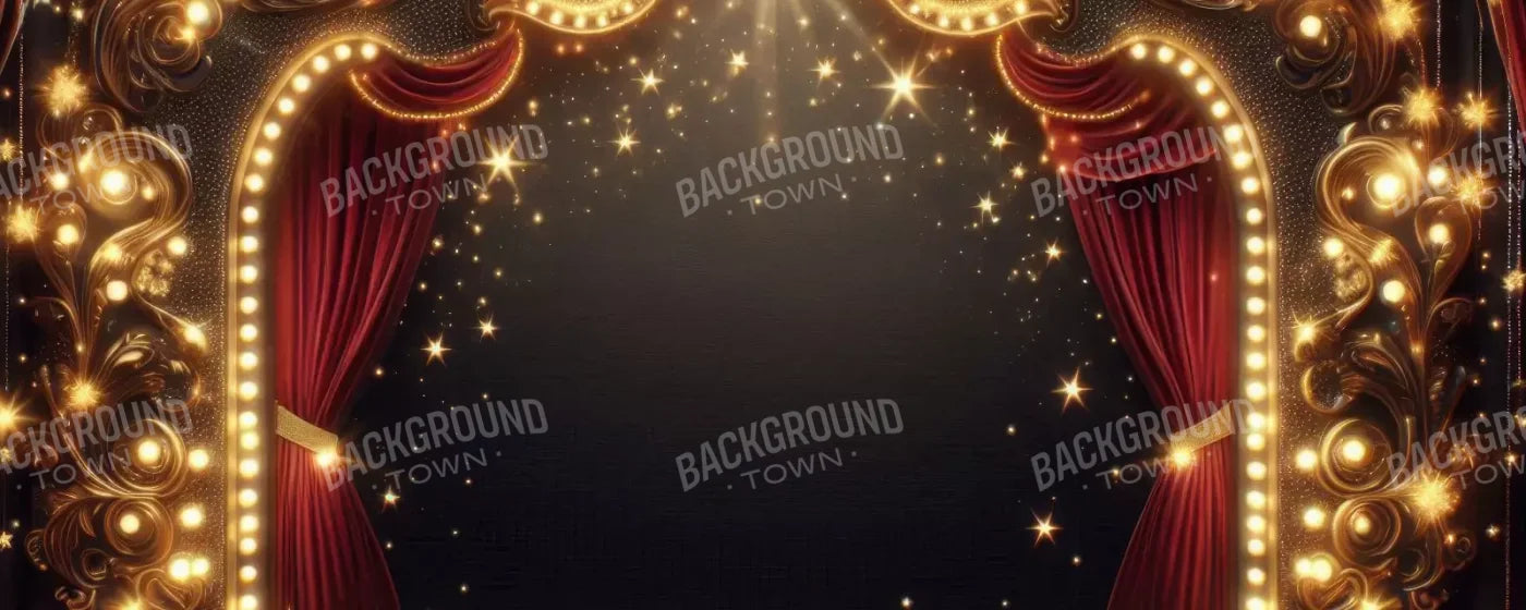 Show Time 20’X8’ Ultracloth (240 X 96 Inch) Backdrop