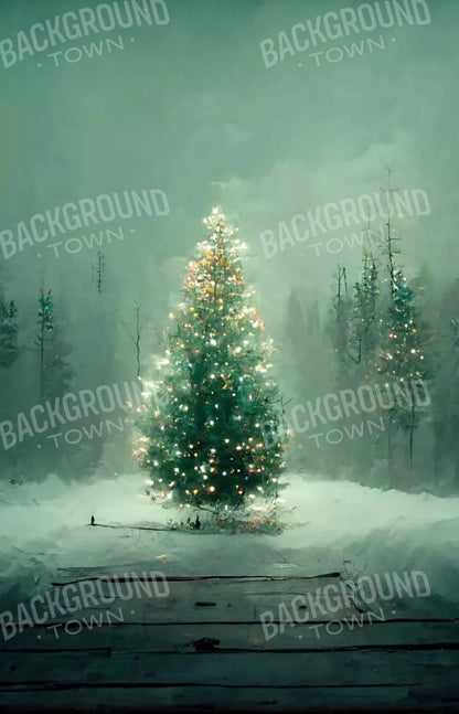 Silent Night 8X12 Ultracloth ( 96 X 144 Inch ) Backdrop