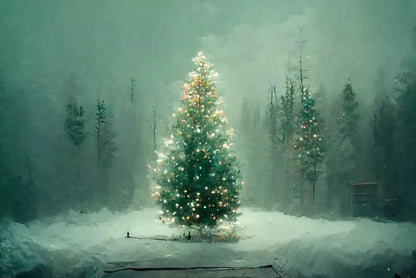 Silent Night 8X5 Ultracloth ( 96 X 60 Inch ) Backdrop
