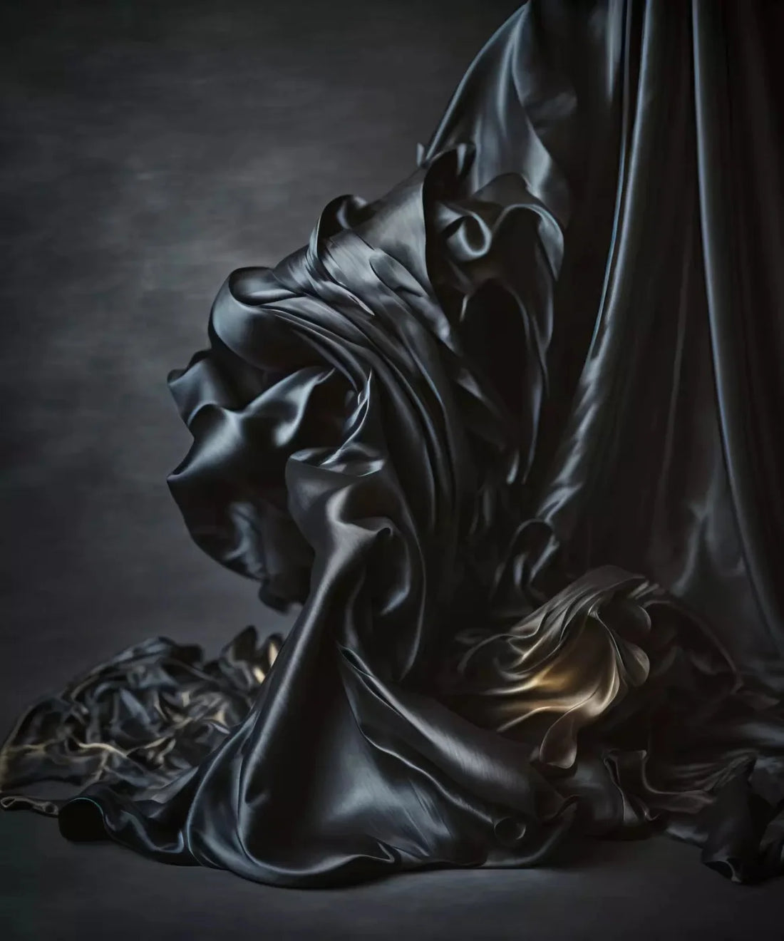Black Boudoir Backdrop for Photography