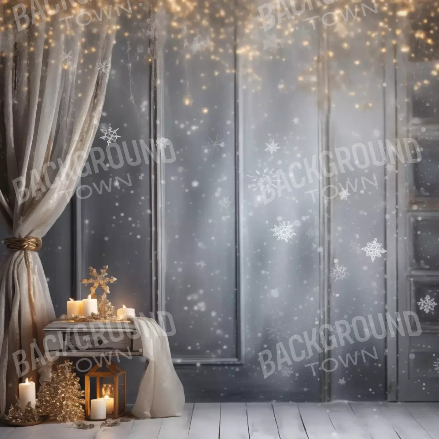 Silver And Gold Studio 4 10X10 Ultracloth ( 120 X Inch ) Backdrop