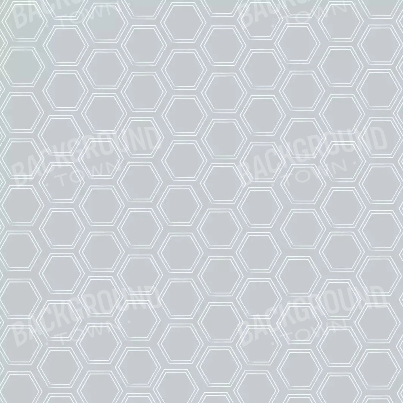 Silver Hex 10X10 Ultracloth ( 120 X Inch ) Backdrop